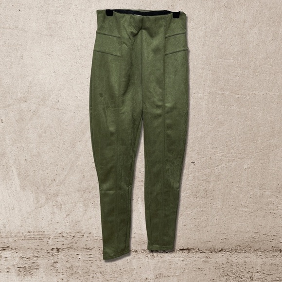 Three Dots Olive Skinny Pants - Picture 3 of 5